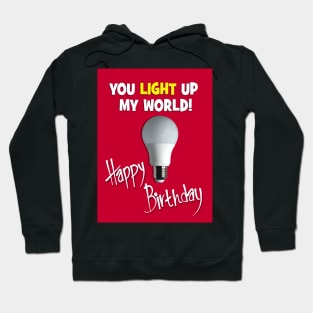 You light up my world! Hoodie